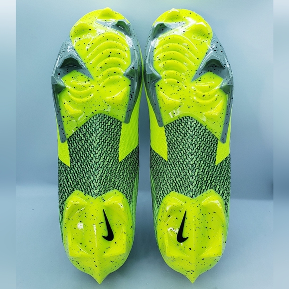 Nike Vapor Edge Speed 360 2 Football Cleats Grey Volt Men's SIZE 11 FB8446-303 - Picture 7 of 10
